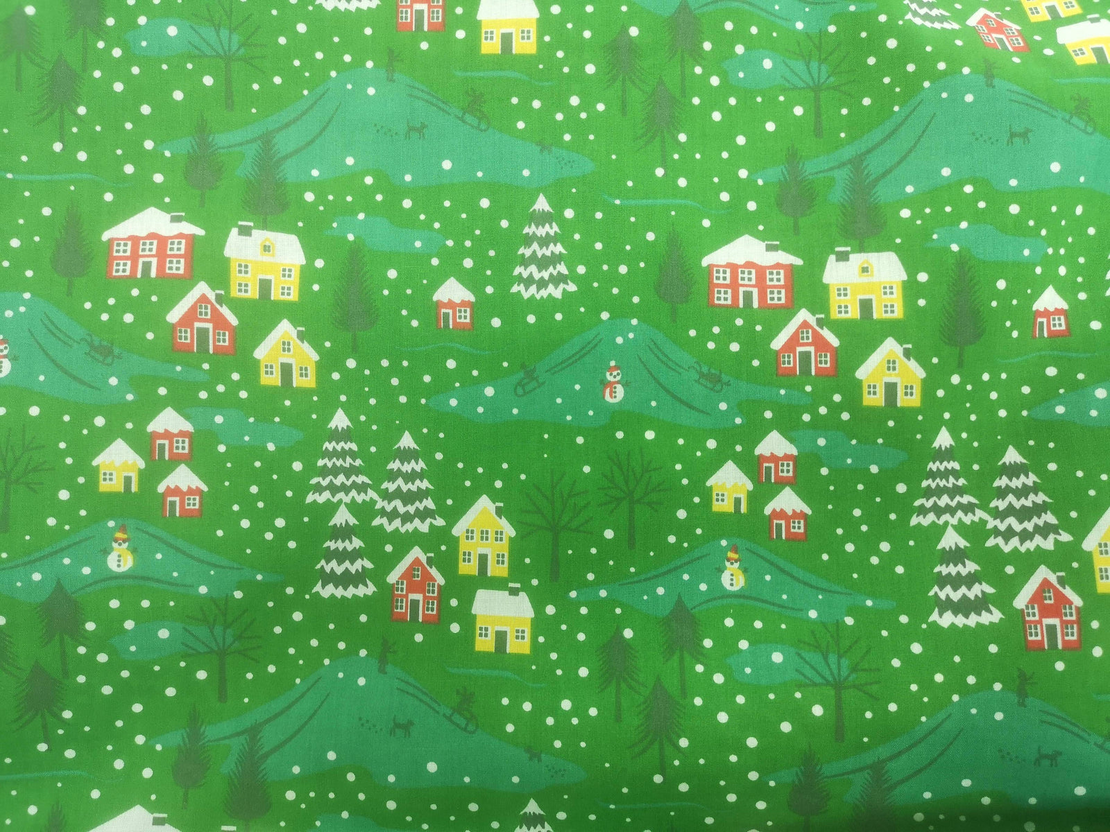 Christmas Valley - Poly/Cotton Print - Cheap Fabrics