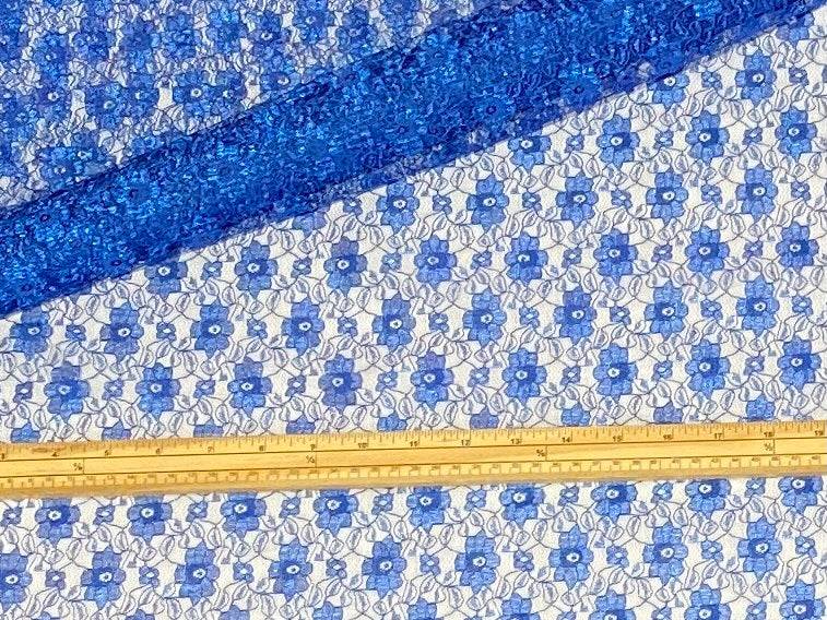 Small Flowers - Classic Lace - Cheap Fabrics