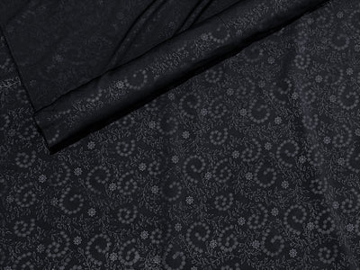 Embossed Clearance Jacquard - Paisley Flower