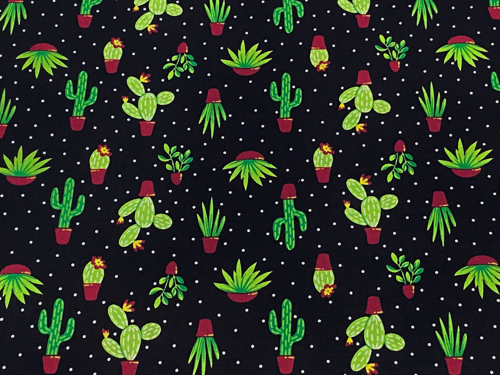 Cactus - Cotton Poplin Patchwork