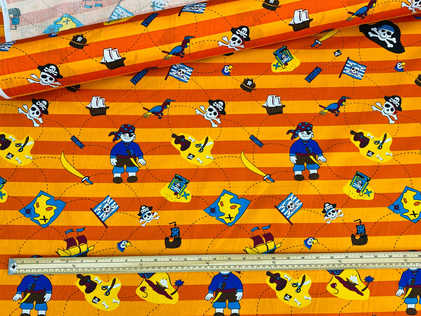 Pirates  - Cotton Poplin Patchwork
