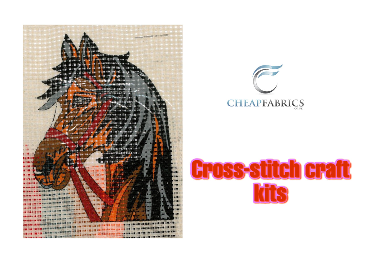 Binca Beginners Cross Stitch Kit - Horse
