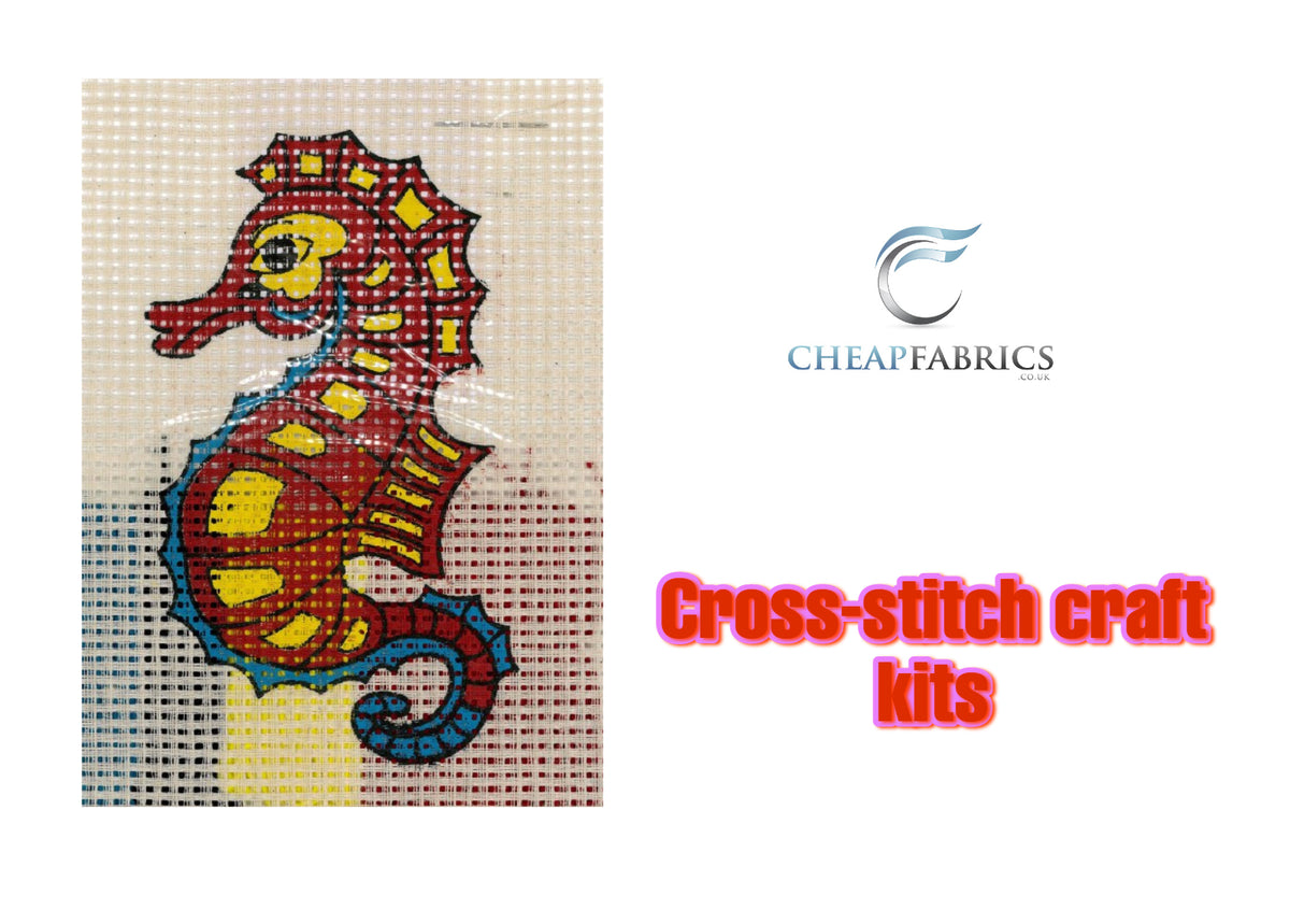 Binca Beginners Cross Stitch Kit - Sealion