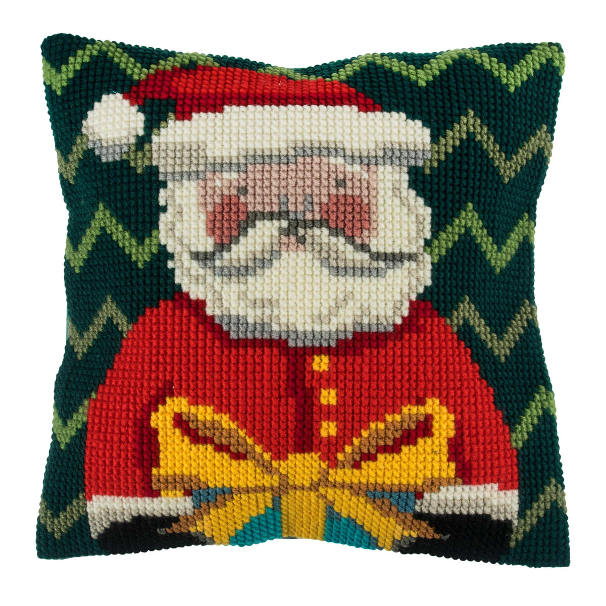 Cross Stitch Kit: Cushion: Father Christmas