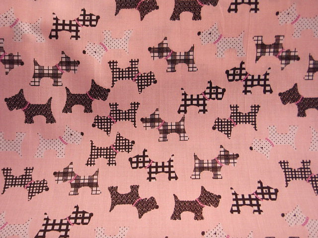 Cute Dogs - Novelty Poly/Cotton Print
