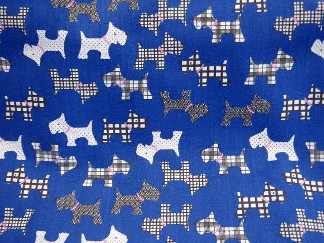 Cute Dogs - Novelty Poly/Cotton Print