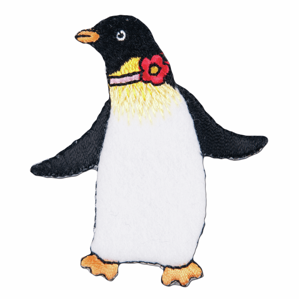 Dancing Penguin - Iron -On & Sew-On