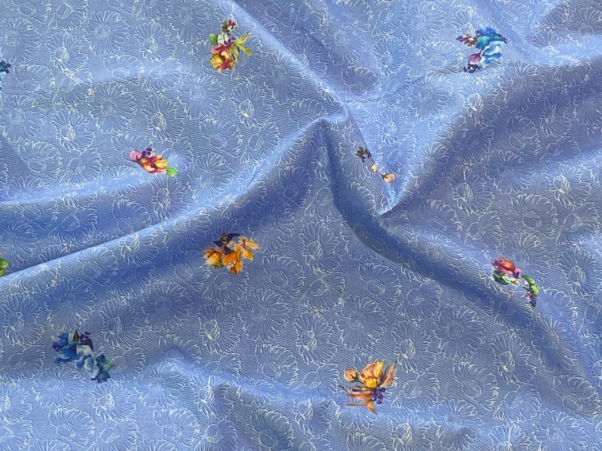 Bluebelle Floral - Digital Printed Cotton