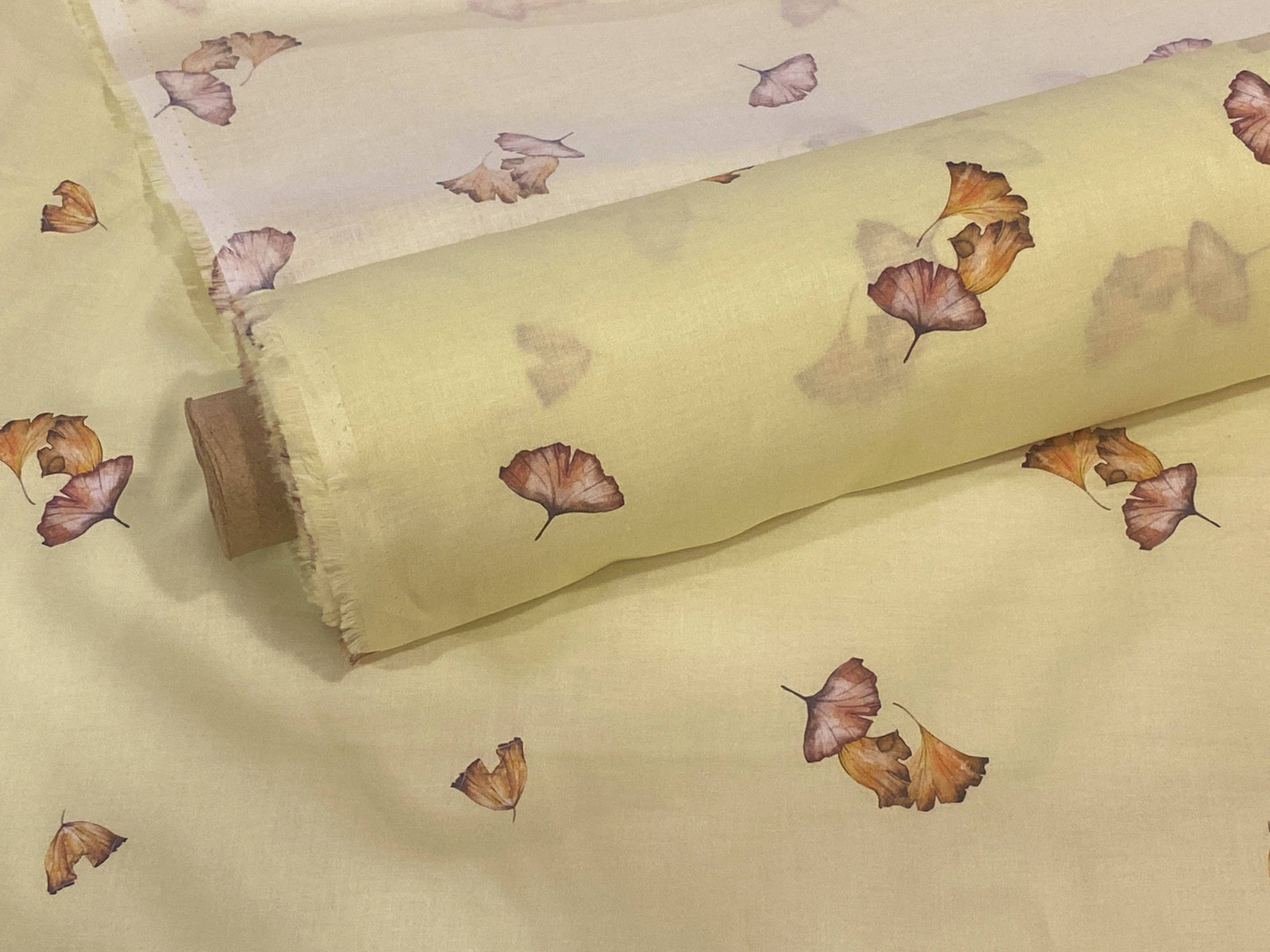 Falling Petals  - Digital Printed Cotton