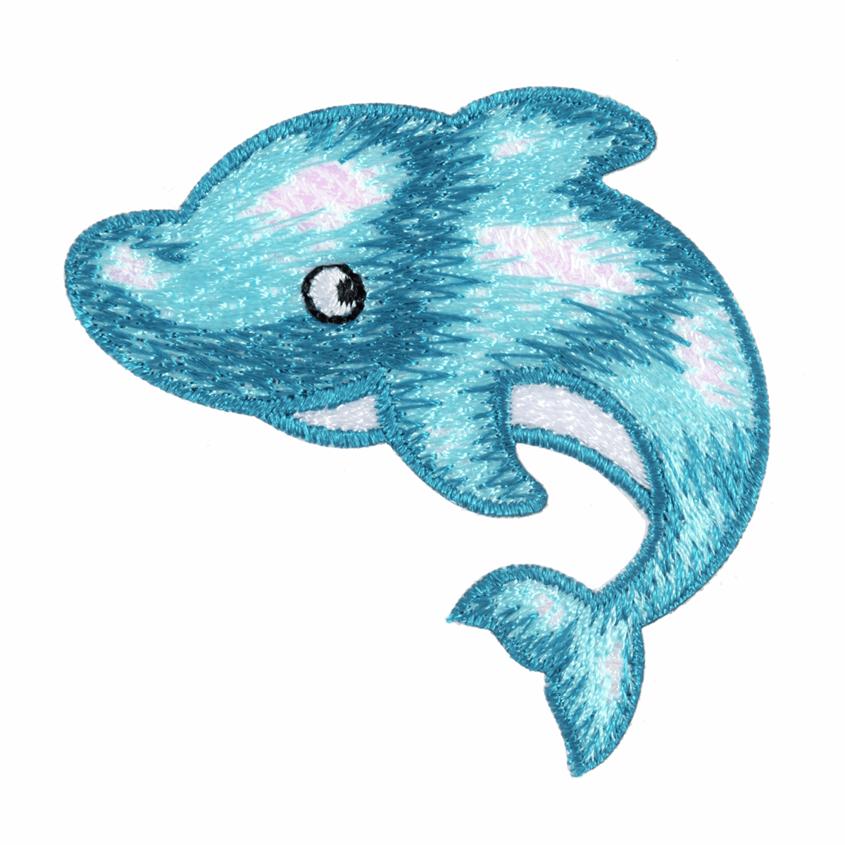 Dolphin- Iron -On & Sew-On