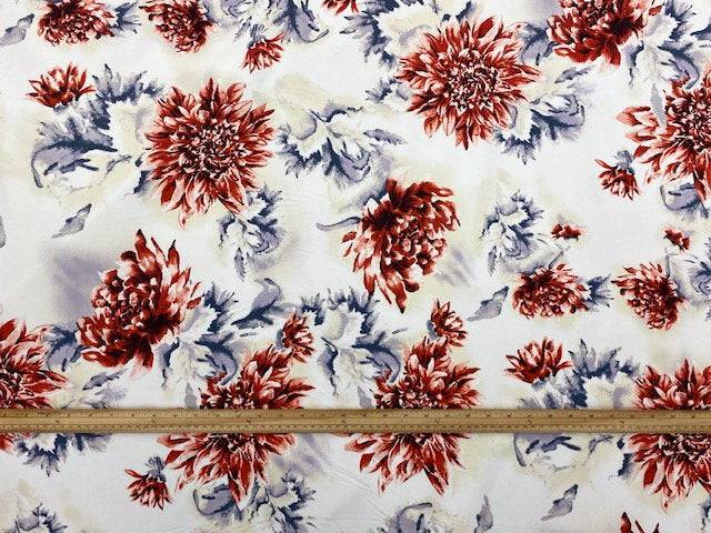 Dramatic Floral - Stretch Cotton - Cheap Fabrics