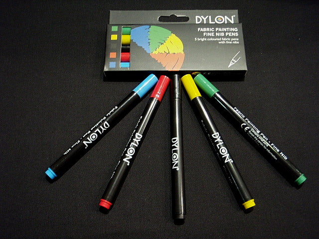 Dylon Fabric Painting Fine Nib Pens