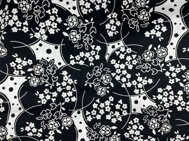 Eastern Floral - Korean Patchwork Cotton - Cheap Fabrics