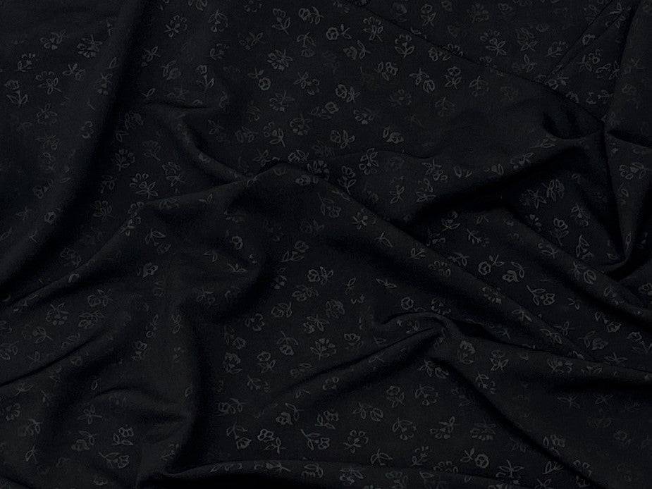 Embossed Clearance Jacquard - Small Flowers - Cheap Fabrics