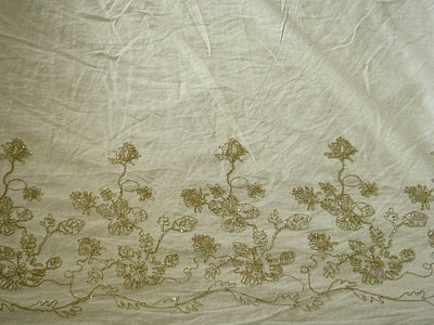 Small Floral - Embroidered Linen