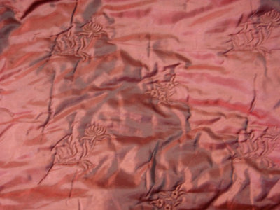 Embroidered Quilted Fabric