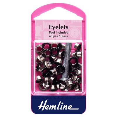 Eyelets with Tool - 5.5mm (40 Pieces)