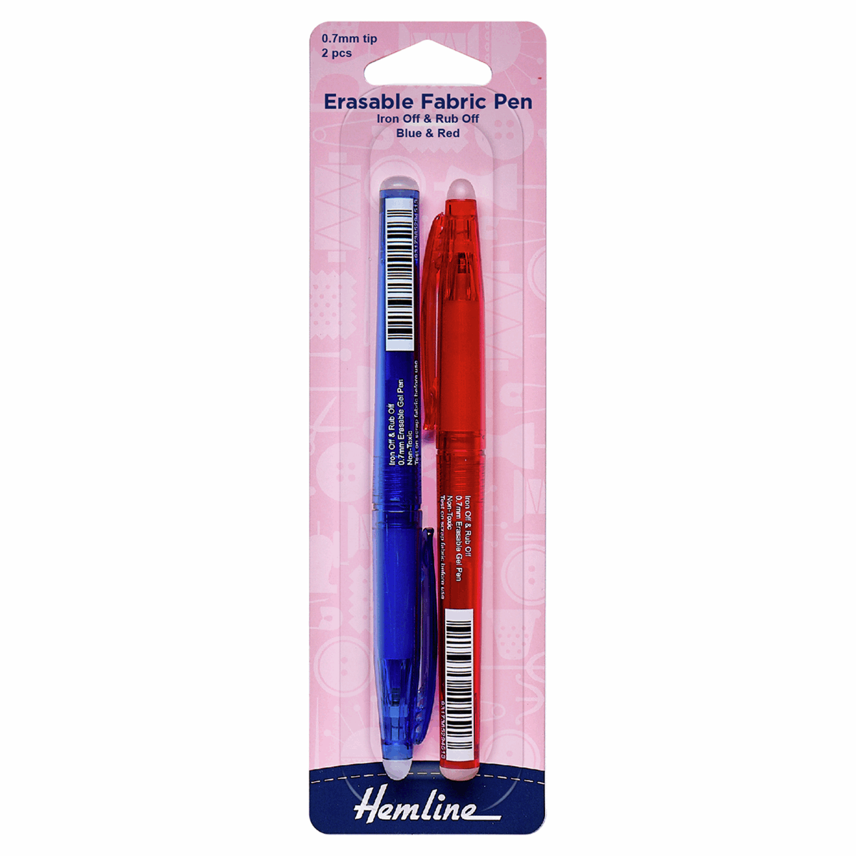 Fabric Marker Pen: Erasable