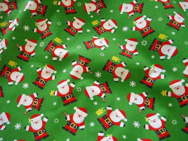 Father Christmas - Poly/Cotton Print