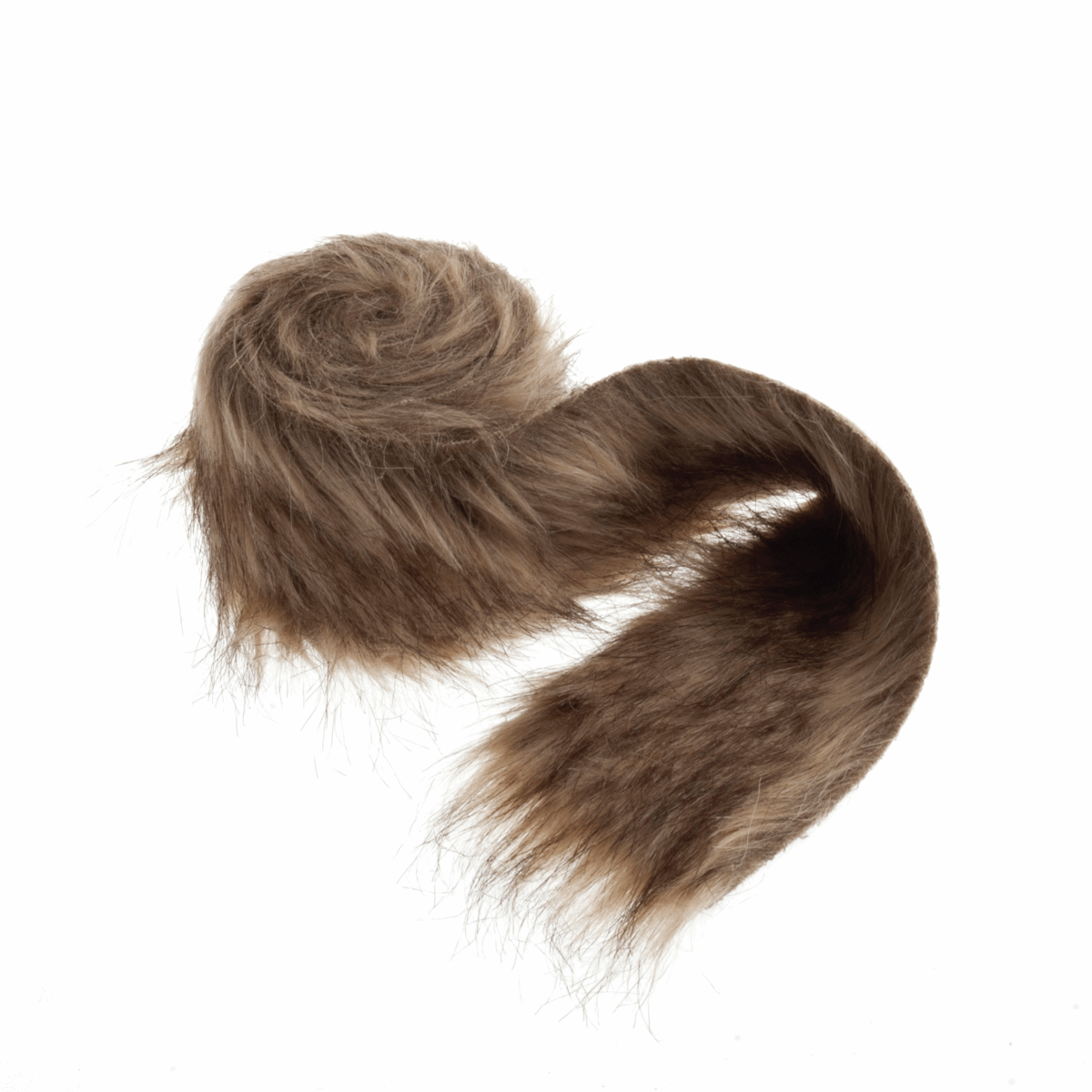 Faux Fur Trim Roll - 2m x 80mm - Cheap Fabrics