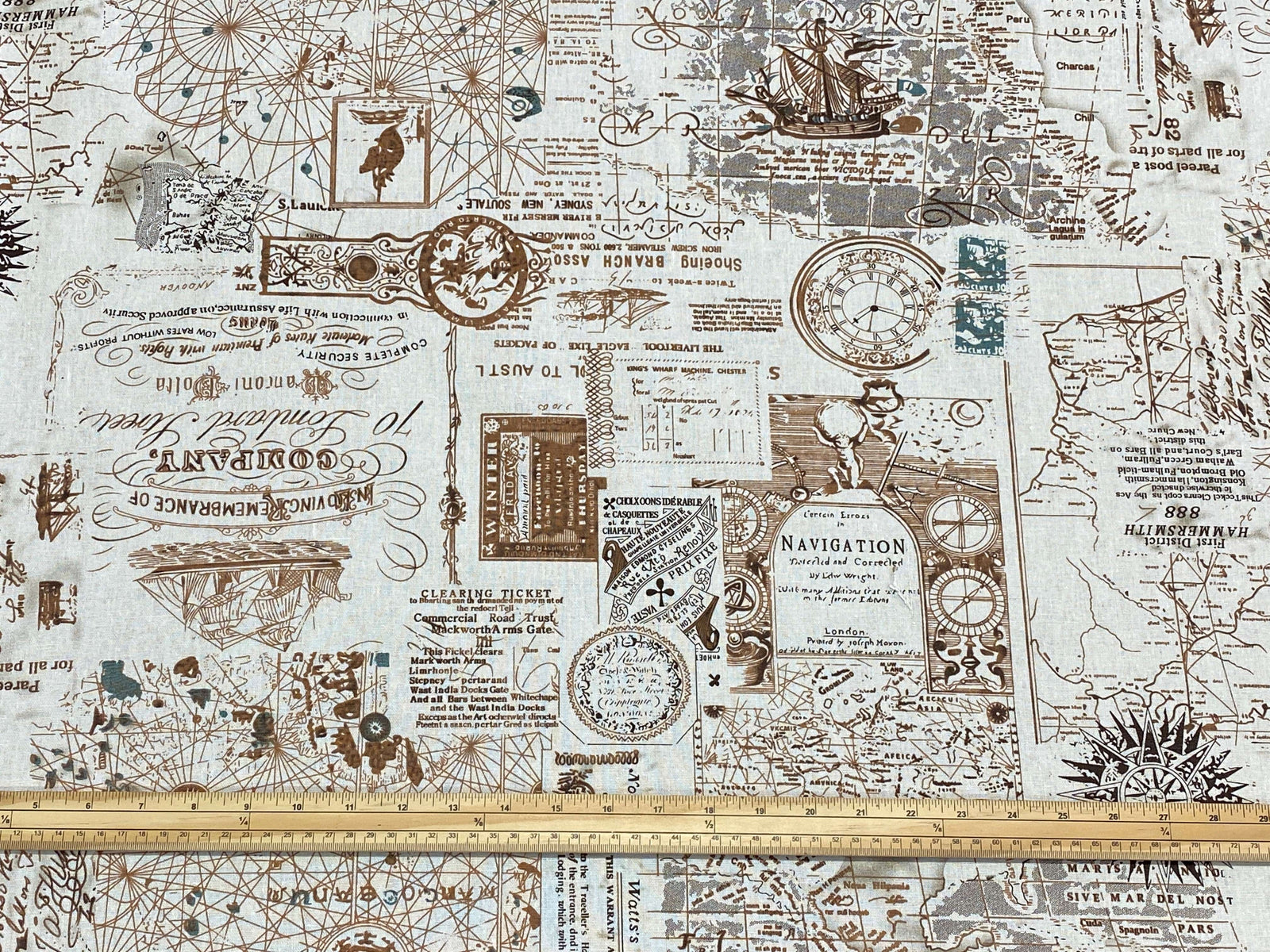 Time Travel -  Faux Linen