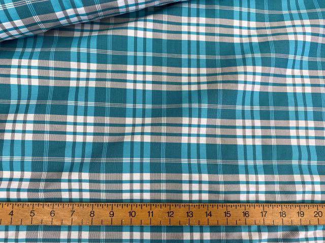 Faux Silk Tartan