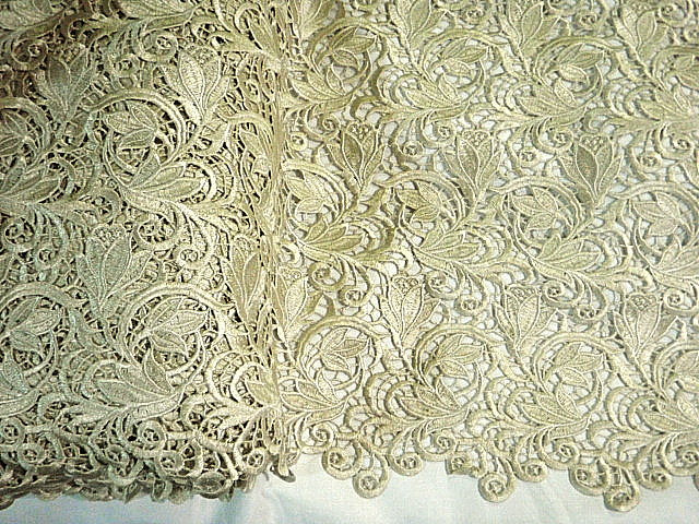 Guipure Lace, US, Fabric