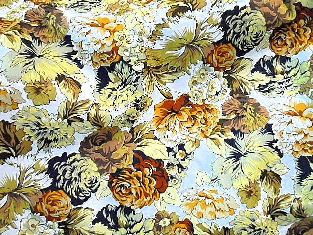 Floral Design 51 - Pure Cotton