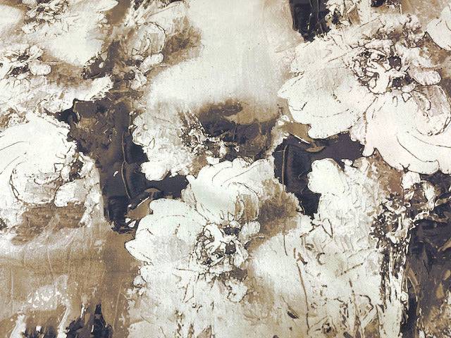Floral Mystique - Stretch Moss Crepe - Cheap Fabrics