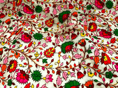 Floral Paradise - Embroidered Georgette
