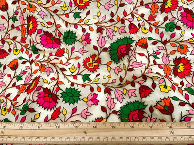Floral Paradise - Embroidered Georgette