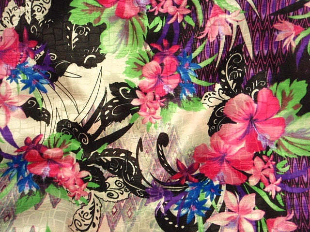 Floral Punch - Printed Cotton Silk