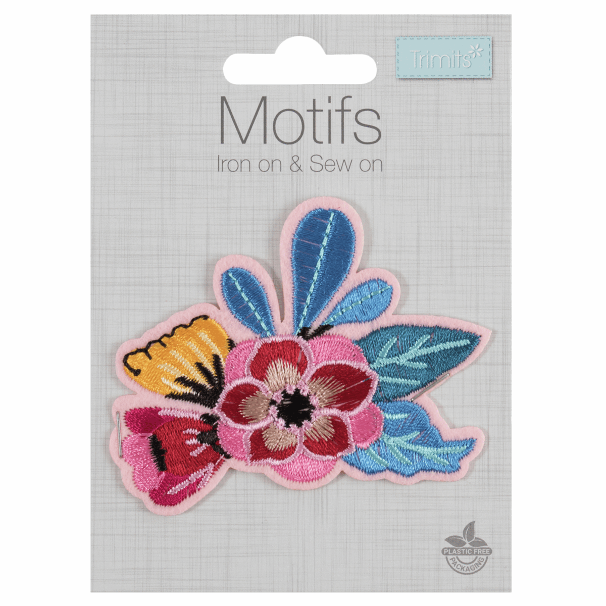 Flowers Bouquet- Iron -On & Sew-On