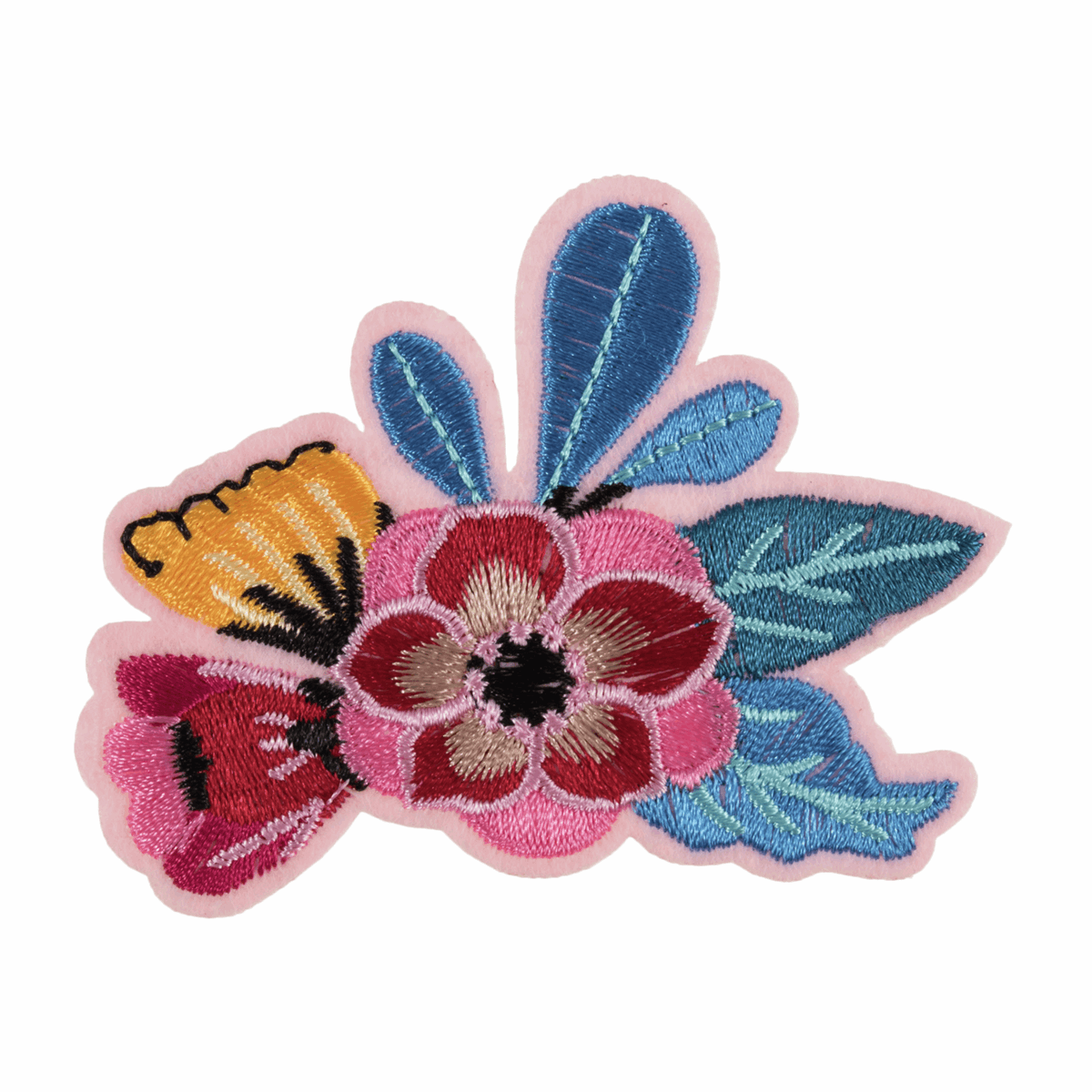 Flowers Bouquet- Iron -On & Sew-On