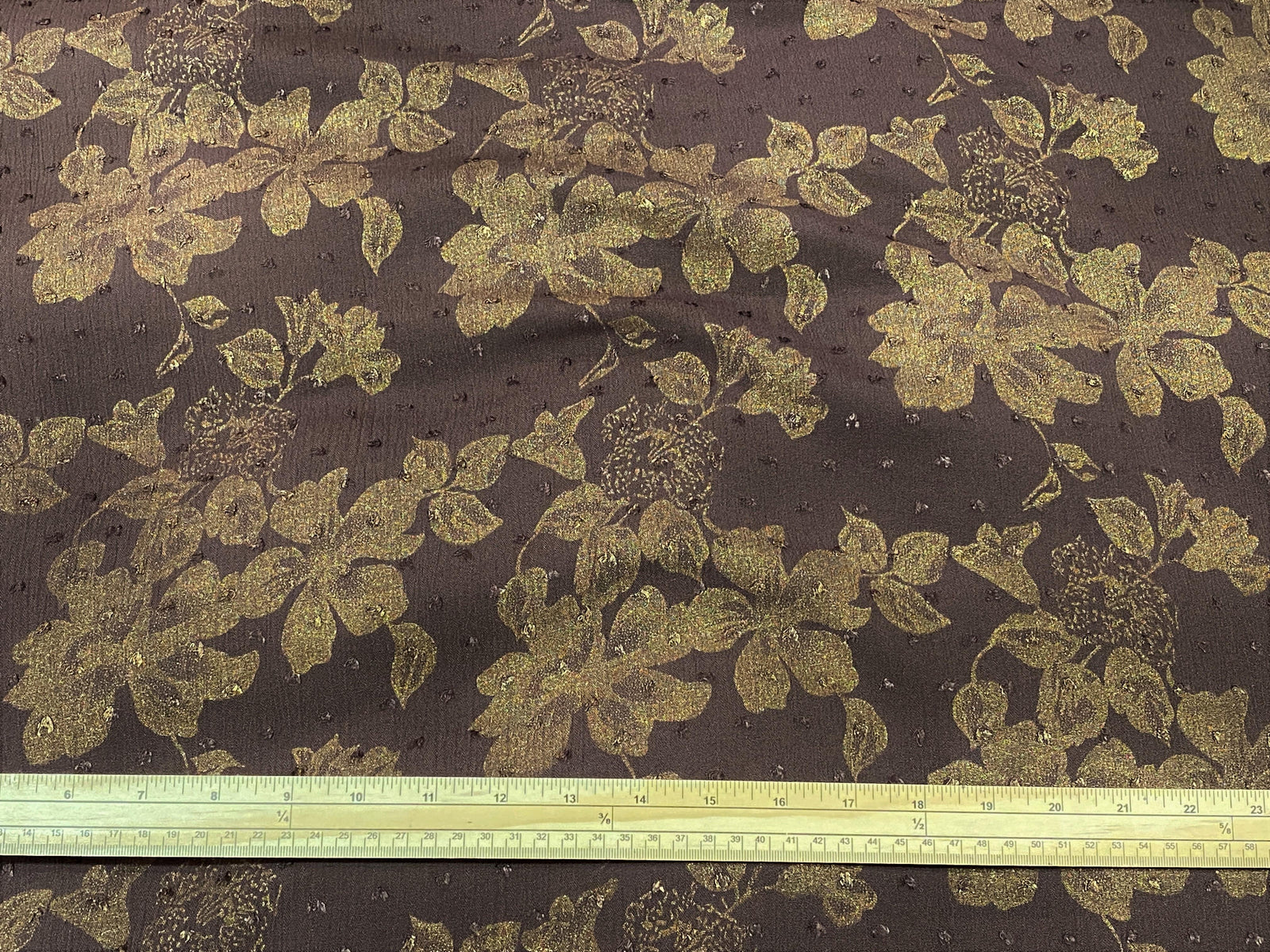 Tufted Etch Cheesecloth - Floral