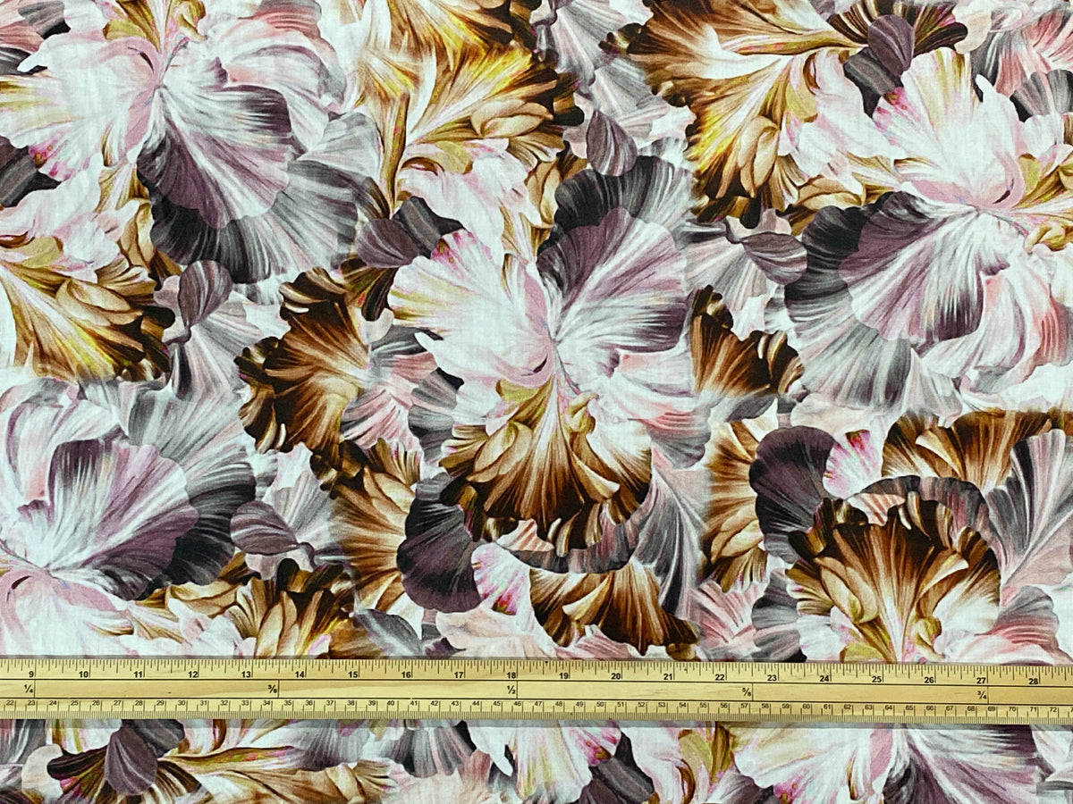 Full Bloom - Digital Printed Cotton Satin