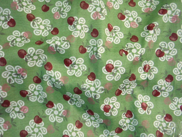 Paisley Cherry - Poly/Cotton Print