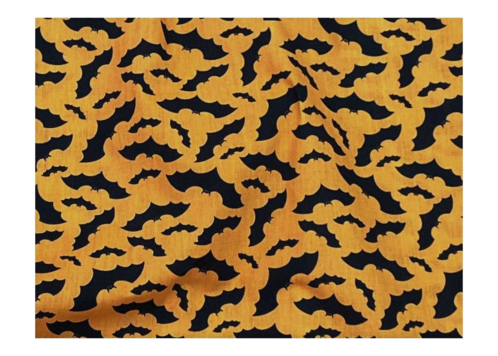 Bats - Halloween Poly/Cotton Print - Cheap Fabrics