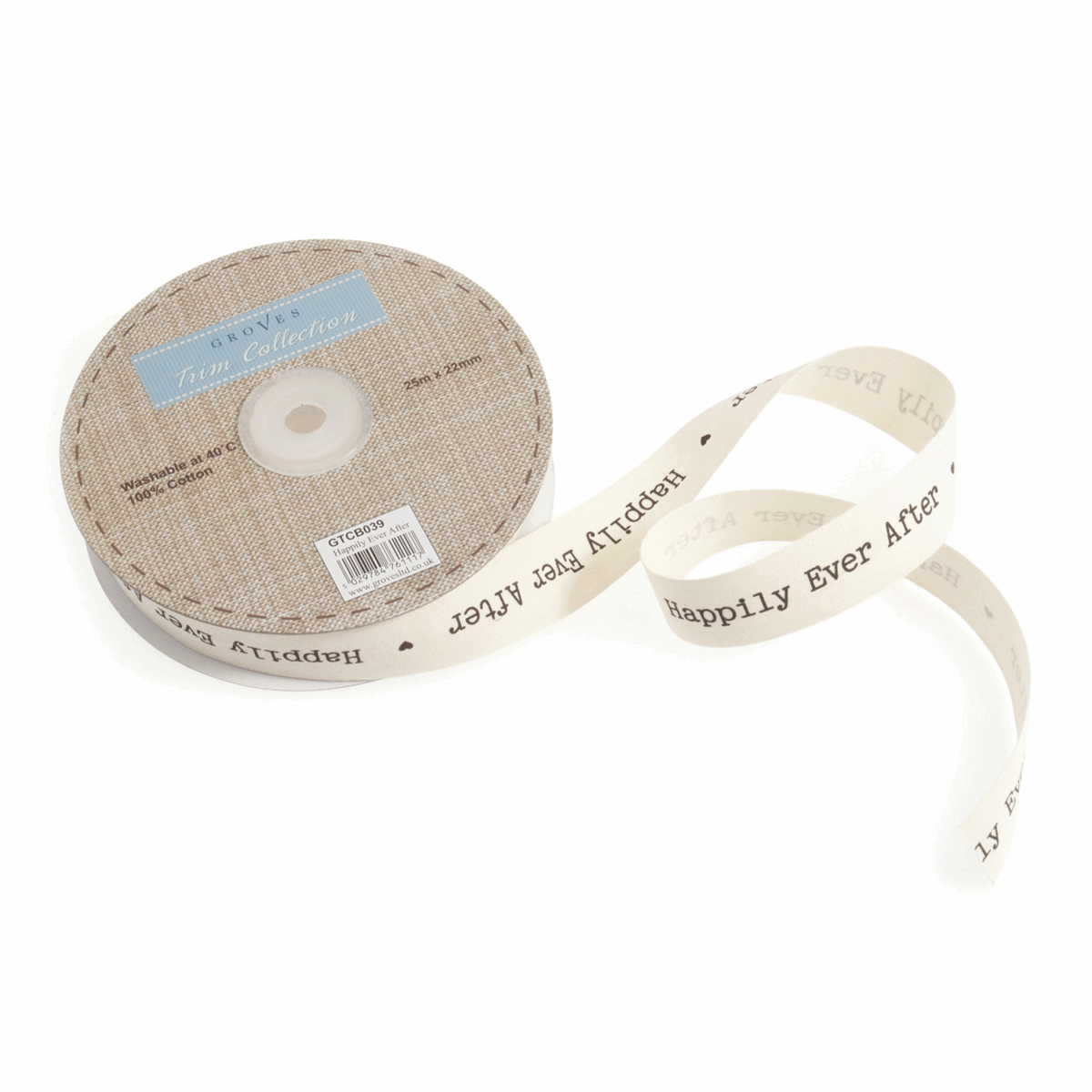 Happily Ever After - Cotton Ribbon - Cheap Fabrics