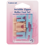 Invisible Zipper Roller Foot Set