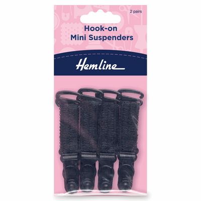 Hook-on Mini  Suspenders - 2 Pairs