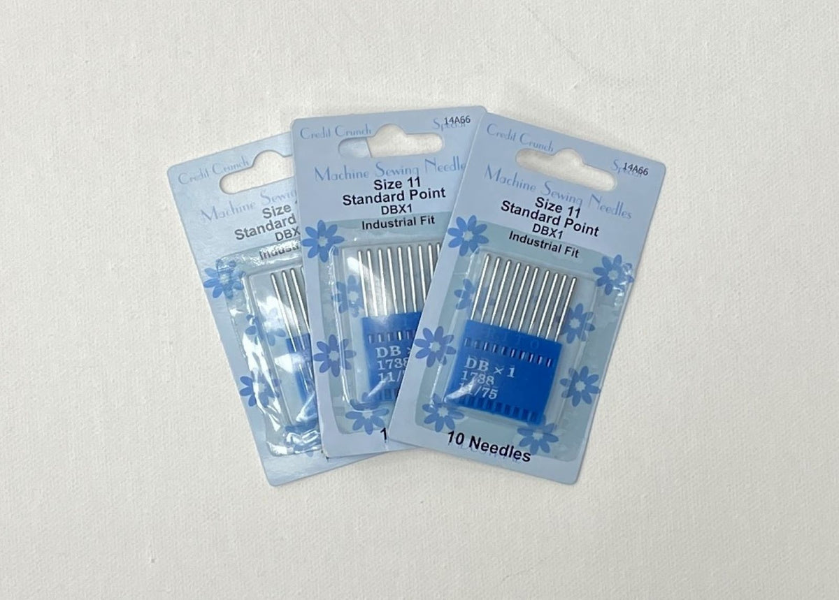 Industrial Fit Sewing Machine Needles - Standard Point (10 Pcs)