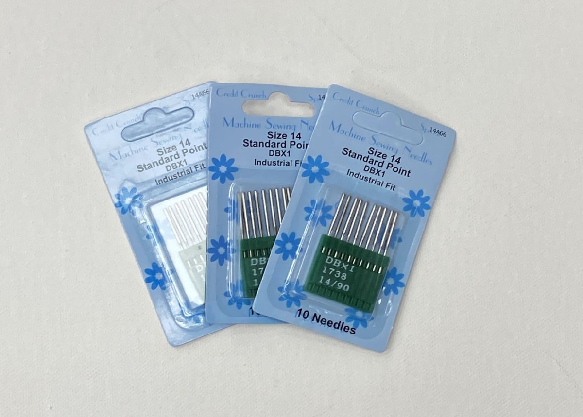 Industrial Fit Sewing Machine Needles - Standard Point (10 Pcs)