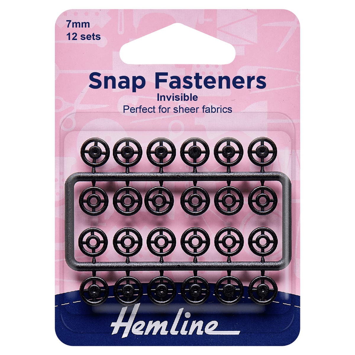 Invisible Snap Fasteners