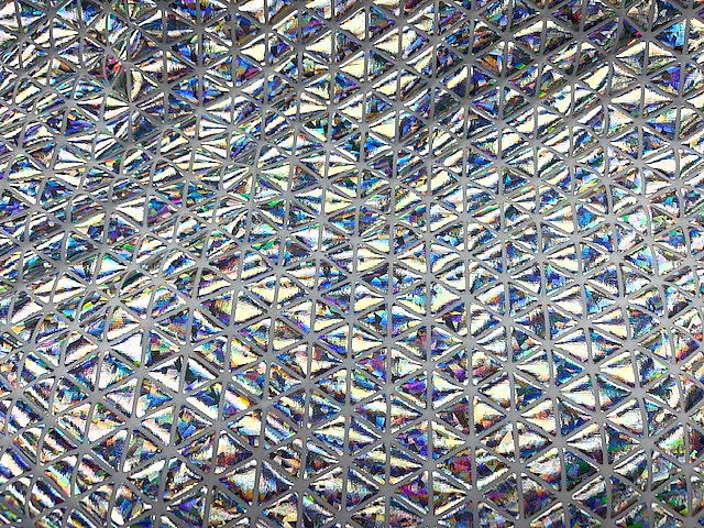 Triangular Iridescent Foil Jersey