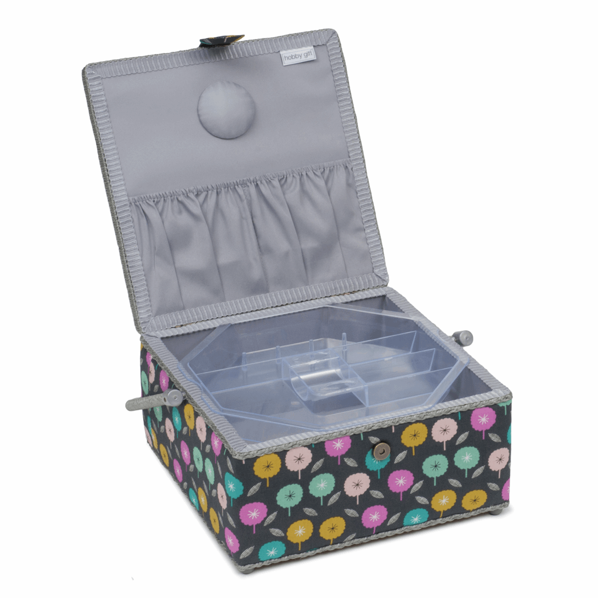 Jumbo Sewing Box Square - Confetti / Hobby Gift