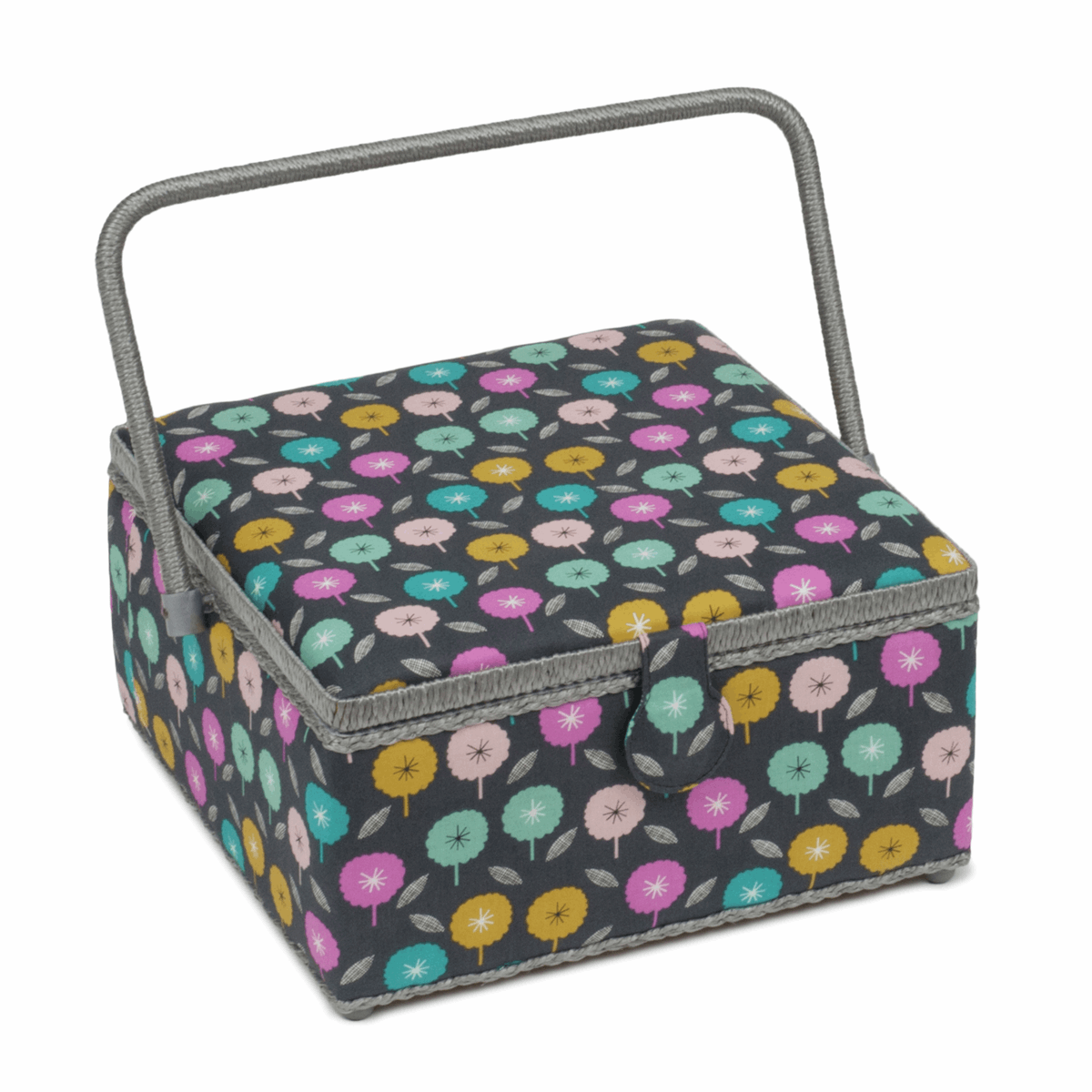 Jumbo Sewing Box Square - Confetti / Hobby Gift