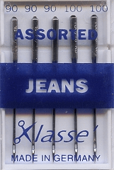 Klasse Jeans Sewing Machine Needles - Assorted