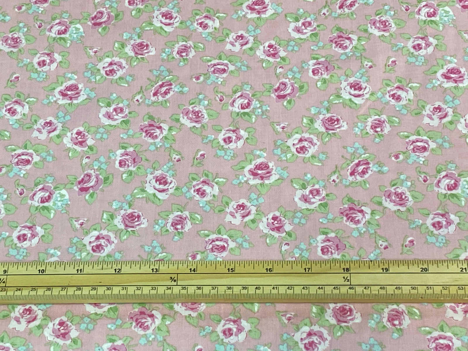 Pink Roses - Korean Patchwork Cotton