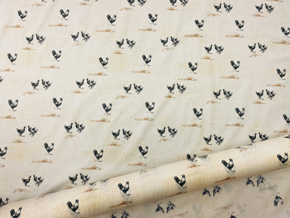 Rooster - Korean Patchwork Cotton